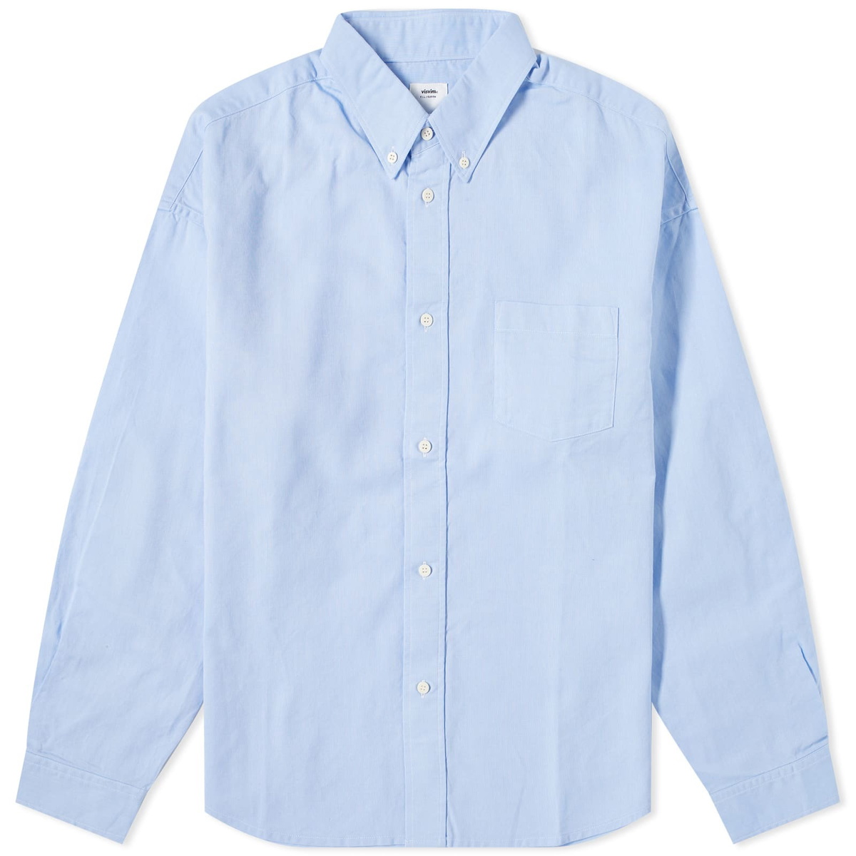 Visvim Men's Albacore Oxford Shirt in Light Blue