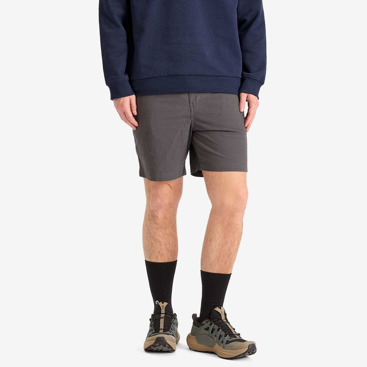 Patagonia Men's Nomader Volley Shorts in Forge Grey