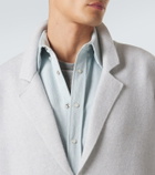 God's True Cashmere Cashmere blazer with amethyst