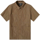 FrizmWORKS Men's Short Sleeve Oversized Shirt in Olive