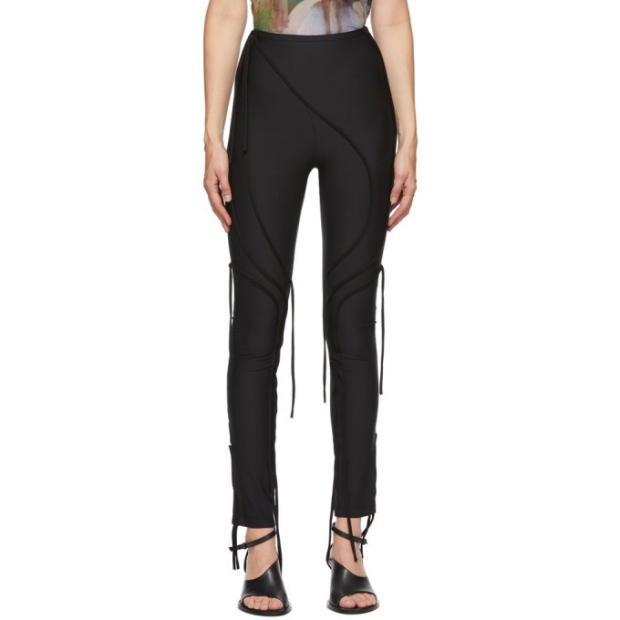 Ottolinger Black Strappy Leggings Ottolinger