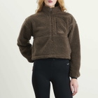 The North Face Women's Extreme Pile Pullover in Smokey Brown