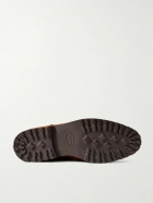 Majordome - M32 Split-Toe Nubuck Derby Shoes - Brown