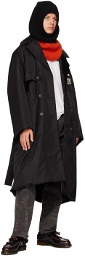 Song for the Mute Black Padded Trench Coat