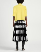Manila Grace Womens Turtleneck in Yellow
