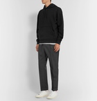 rag & bone - Fleece-Back Cotton-Jersey Hoodie - Black