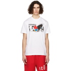 Dsquared2 White Icon Super T-Shirt