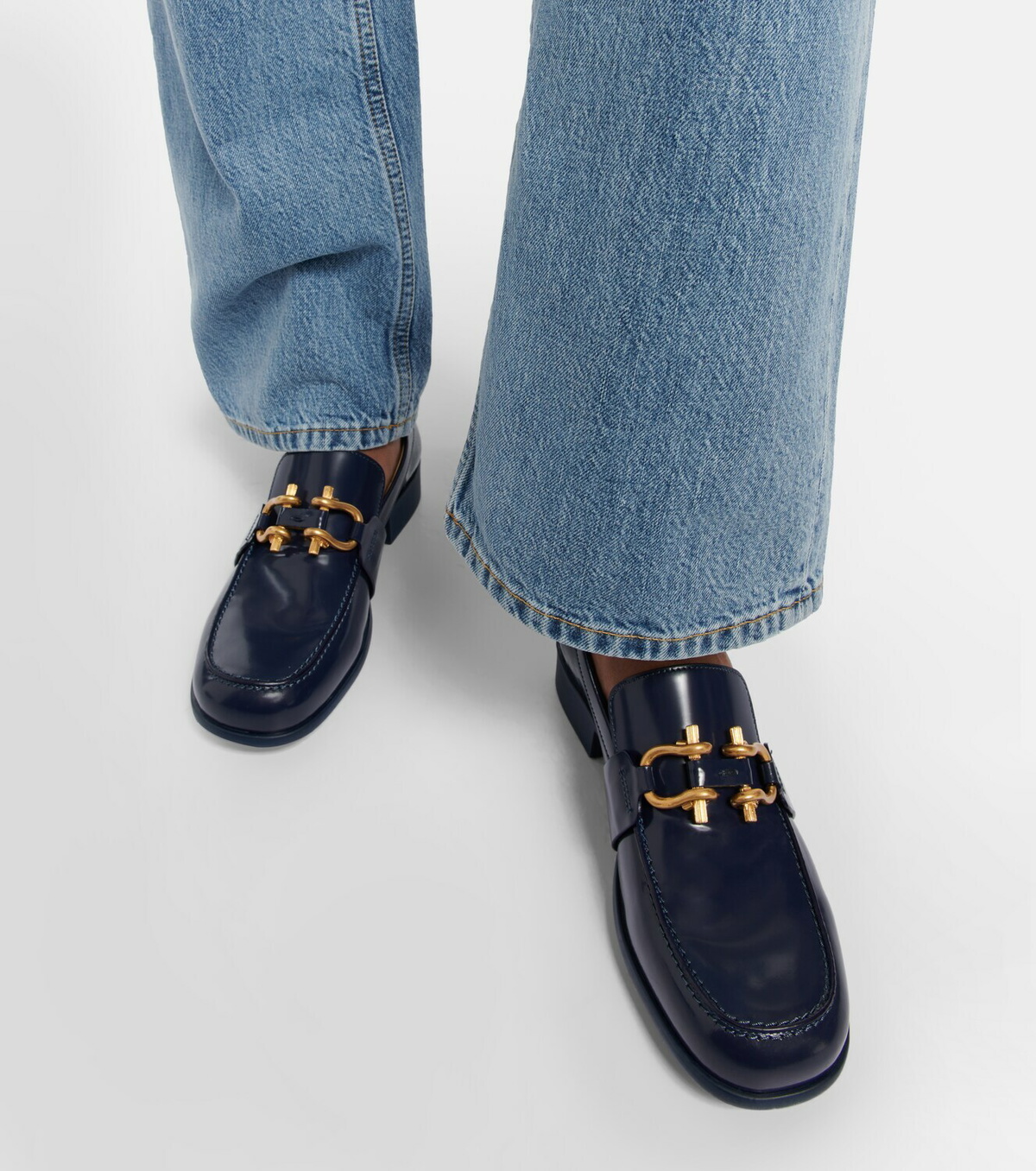 Bottega Veneta Monsieur leather loafers Bottega Veneta display picture 1