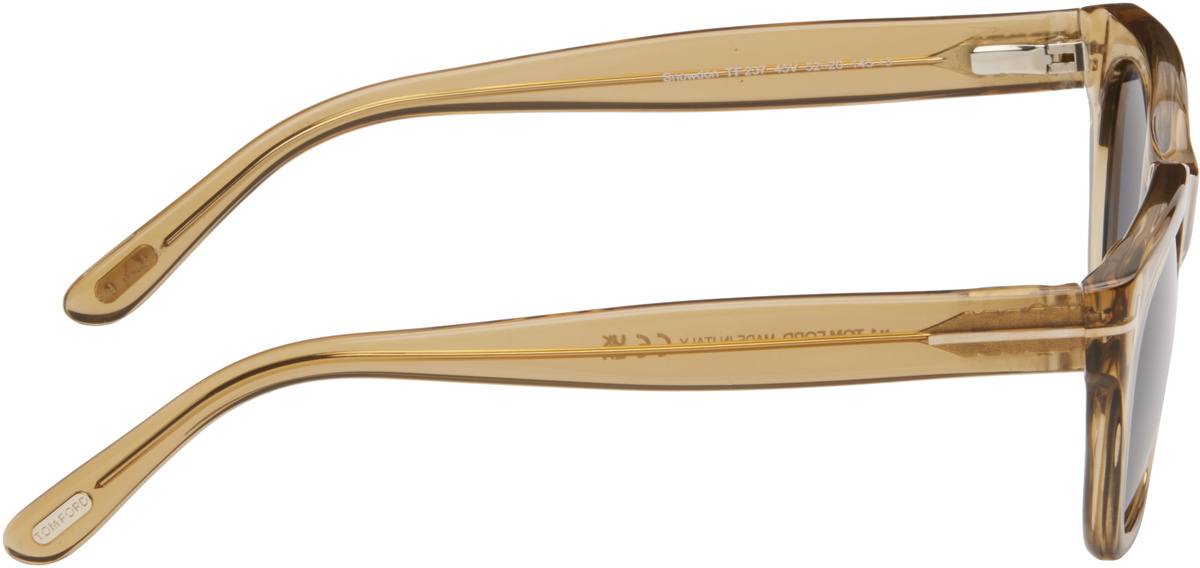 TOM FORD Tan Snowden Sunglasses TOM FORD