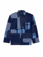 Beams Plus - Patchwork Denim Jacket - Blue