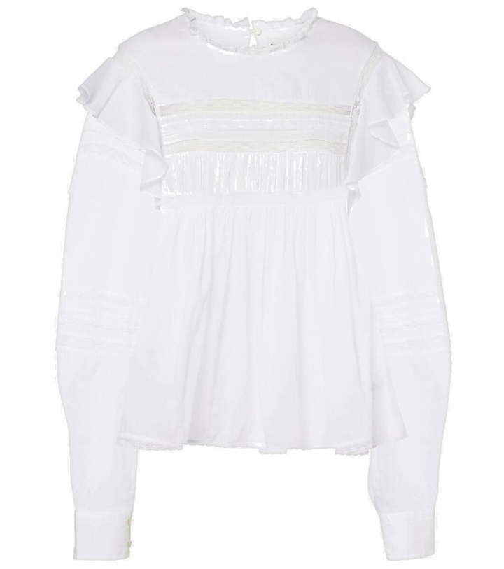 Photo: Marant Etoile Ganael cotton voile blouse