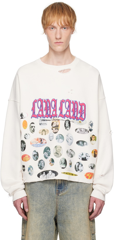 Photo: PALY Off-White 'Lana Land' Sweatshirt