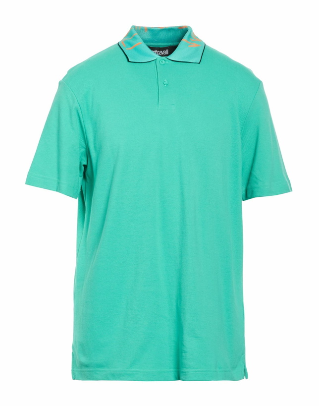 Photo: Just Cavalli Mens Polo shirt in Green