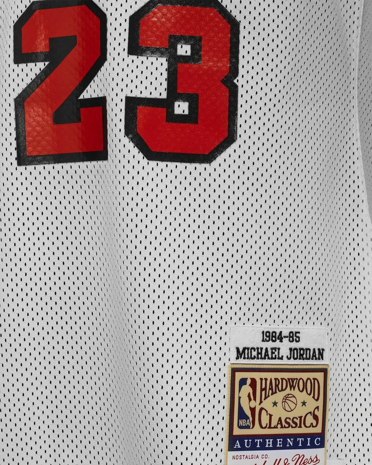 Mitchell & Ness Nba Authentic Jersey Chicago Bulls 1984 85 Michael Jordan #23 White - Mens - Jerseys