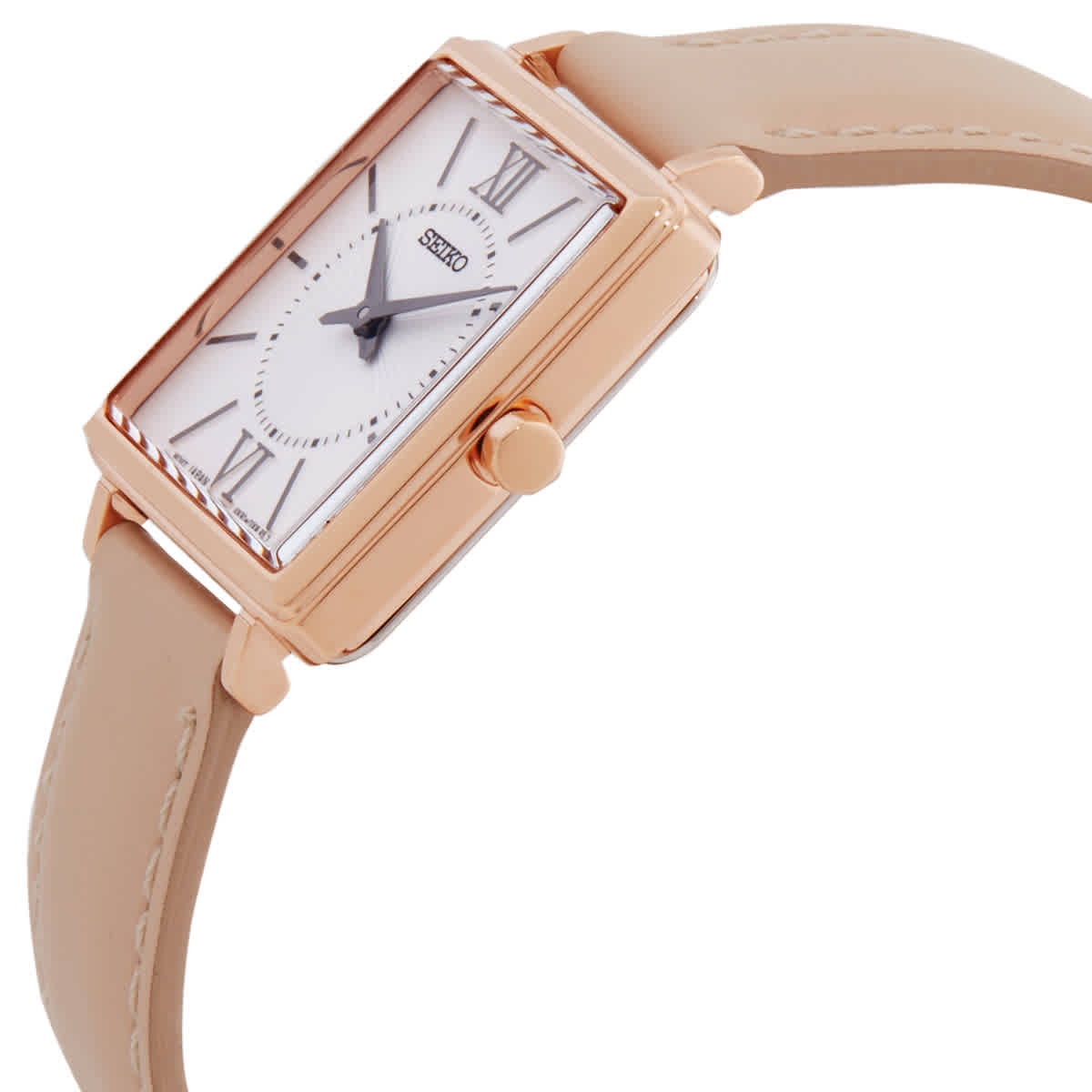 Seiko Conceptual Quartz White Dial Ladies Watch SWR114P1