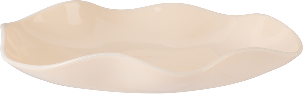 Sophie Lou Jacobsen Beige Large Petal Plate