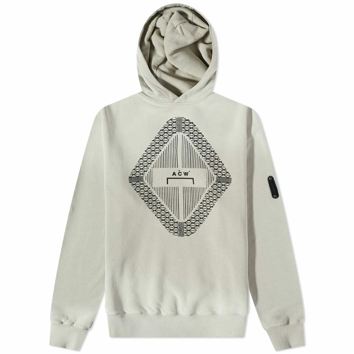 Photo: A-COLD-WALL* Men's Gradient Popover Hoody in Light Grey