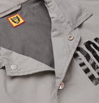 Human Made - Logo-Print Nylon Jacket - Gray