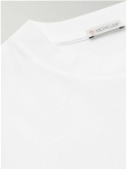 Moncler Genius - 4 Moncler HYKE Logo-Print Cotton-Jersey T-Shirt - White
