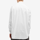 Alexander McQueen Men's T Chain Collar Shirt in Optical White