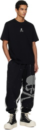 mastermind JAPAN Black Loopwheel SS T-Shirt