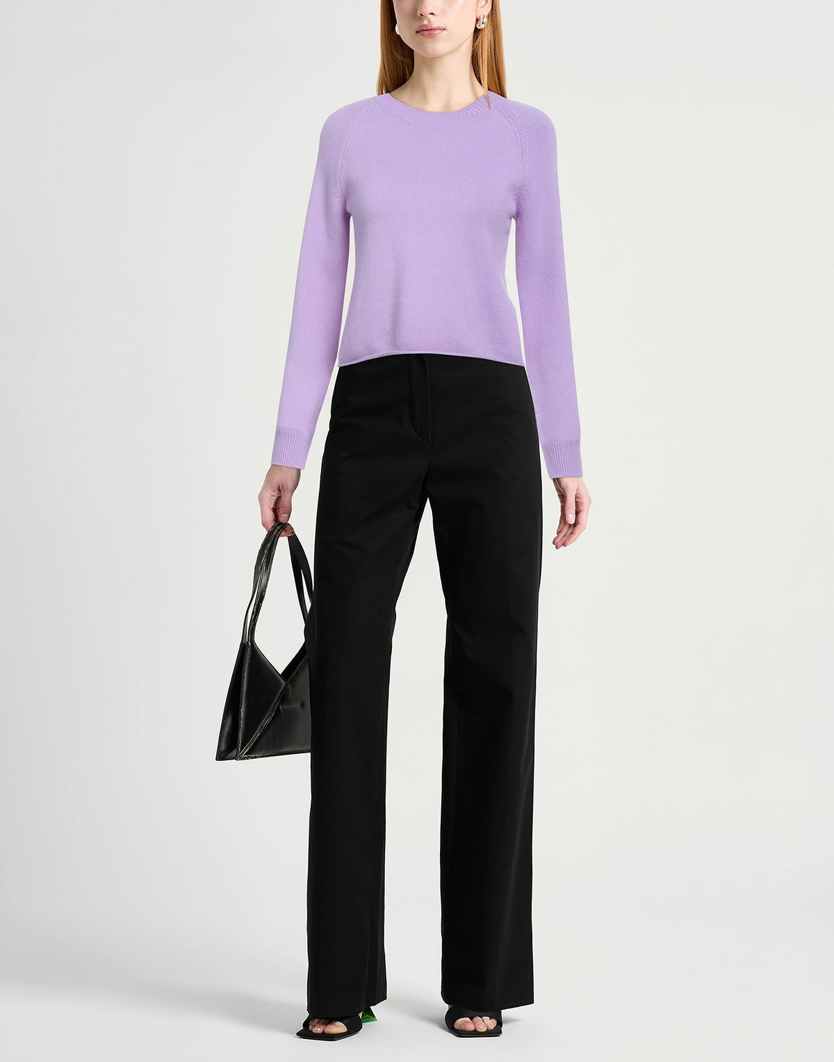 Maje Womens Sweater Lilac