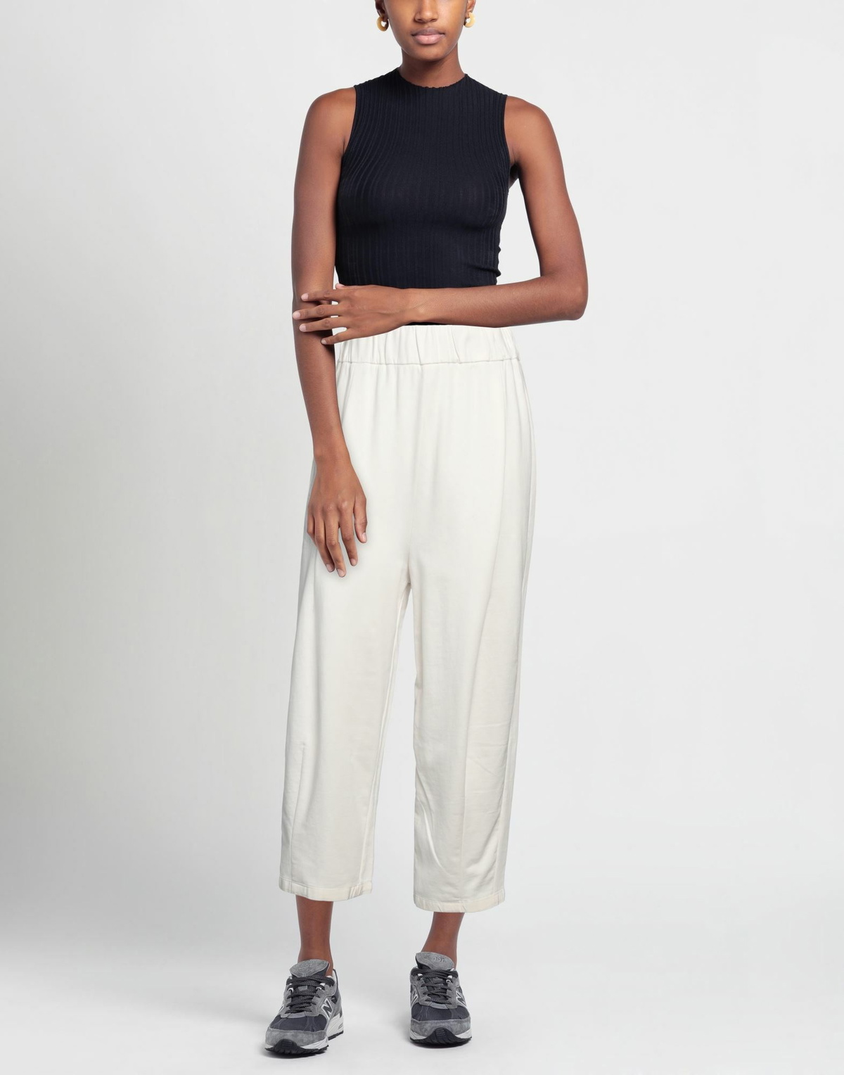 Alessia Santi Womens Pants in White