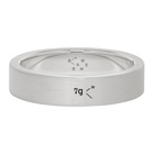 Le Gramme Silver Brushed Le 7 Grammes Ribbon Ring