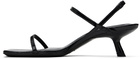 ANINE BING Black Hilda Heeled Sandals