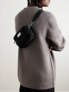Maison Margiela - Glam Slam Logo-Appliqued Leather-Trimmed Padded CORDURA® Belt Bag