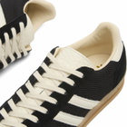 Adidas Gazelle Indoor Pro Sneaker in Core Black/Off White/Warm Sandstone