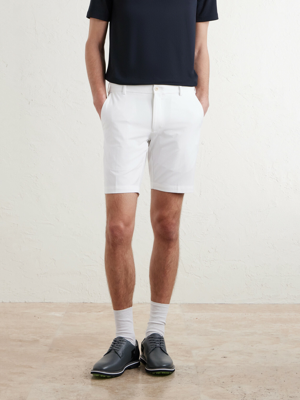 Peter Millar - Surge Straight-Leg Tech-Jersey Golf Shorts - White