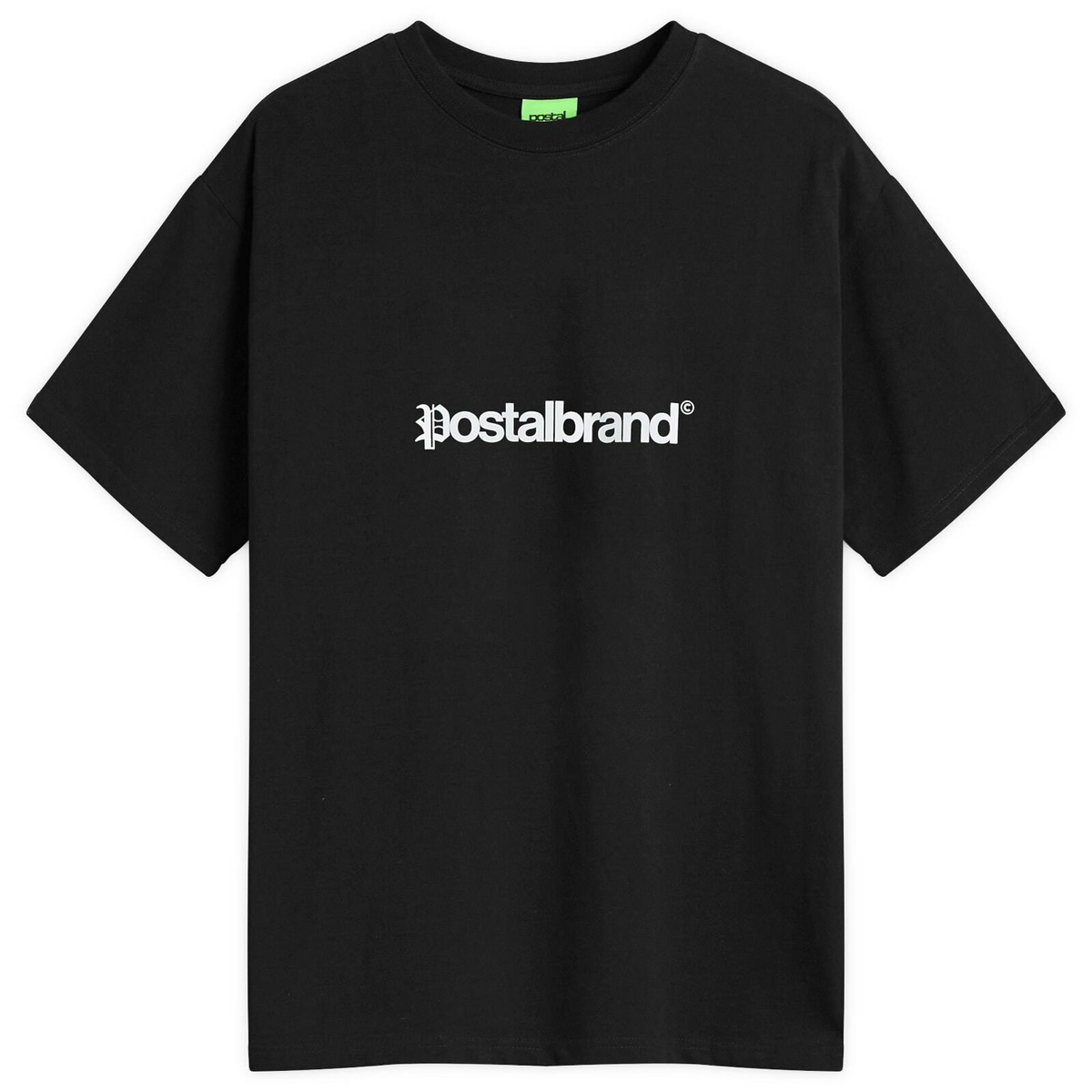 POSTAL Men's Headline T-Shirt in Black
