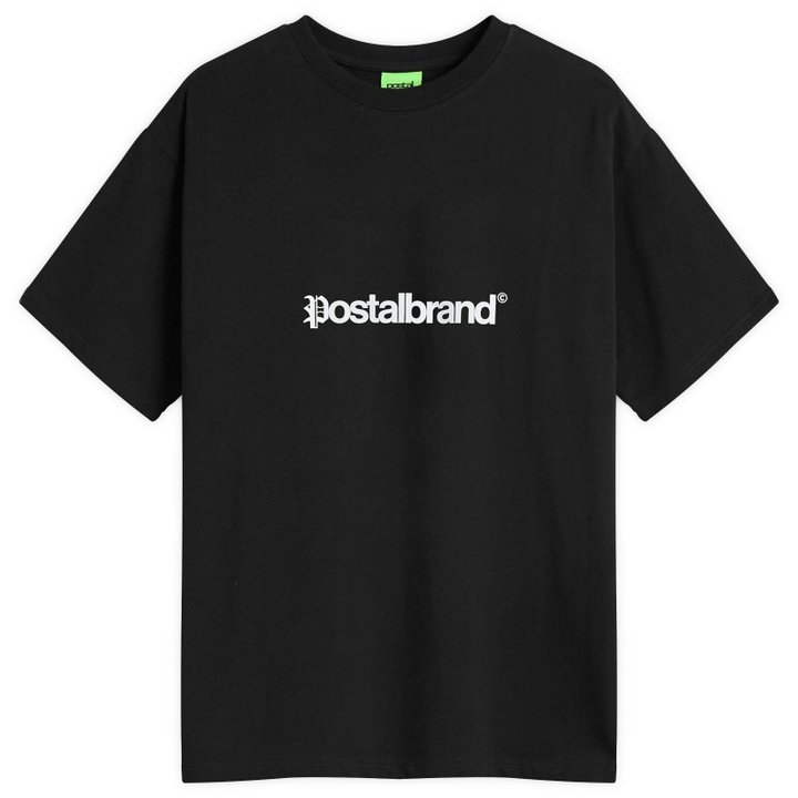 Photo: POSTAL Men's Headline T-Shirt in Black