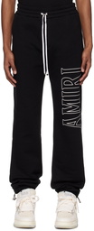 AMIRI Black Zoltar Lounge Pants