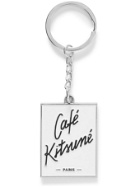 Café Kitsuné - Logo-Engraved Silver-Tone Key Fob