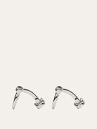 Ferragamo Mens Gancini cufflinks in Silver