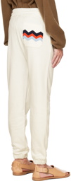 Missoni Off-White Embroidered Lounge Pants