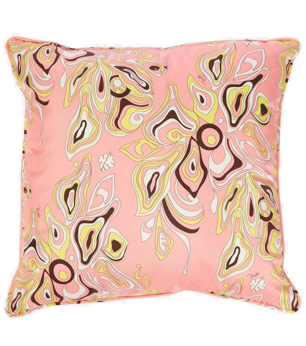 EMILIO PUCCI クッション 　エミリオ・プッチ　ブルー 楽天市場】EMILIO PUCCI エミリオ プッチ コットン クッション