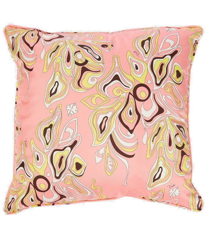 Photo: Pucci Printed silk twill pillow