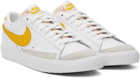 Nike White & Yellow Low '77 Vintage Sneakers