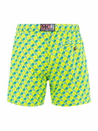 MC2 Saint Barth Man Lightweight Fabric Swim-shorts Lighting Micro Fantasy With Padel Print