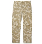 Carhartt WIP - Camouflage-Print Cotton-Canvas Cargo Trousers - Beige