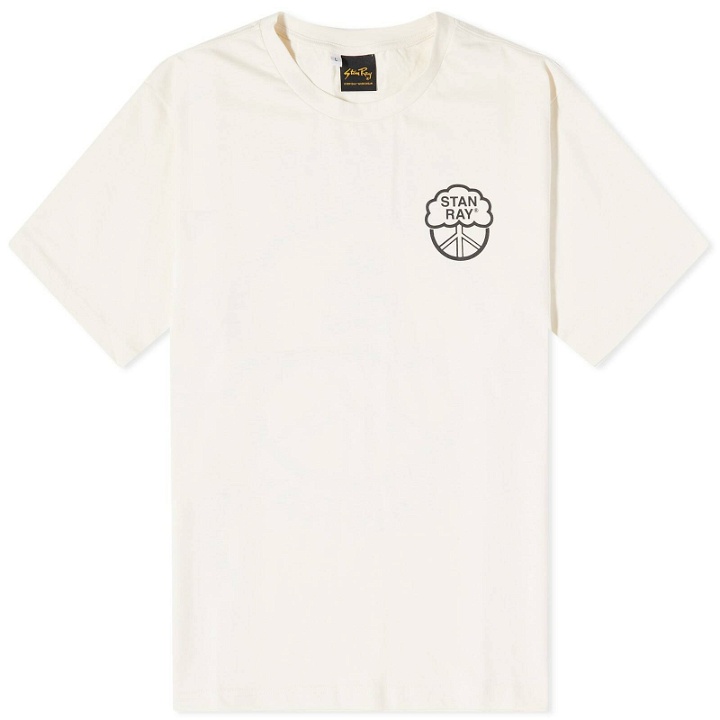 Photo: Stan Ray Men's A & Peace T-Shirt in White