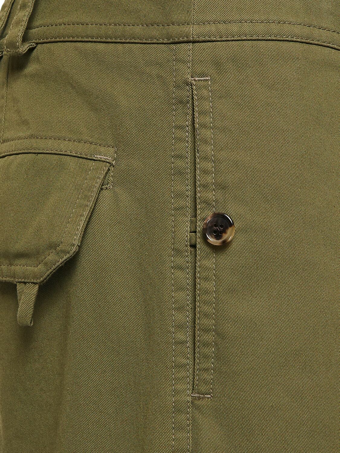 SAINT LAURENT Cotton Twill Cargo Pants Saint Laurent