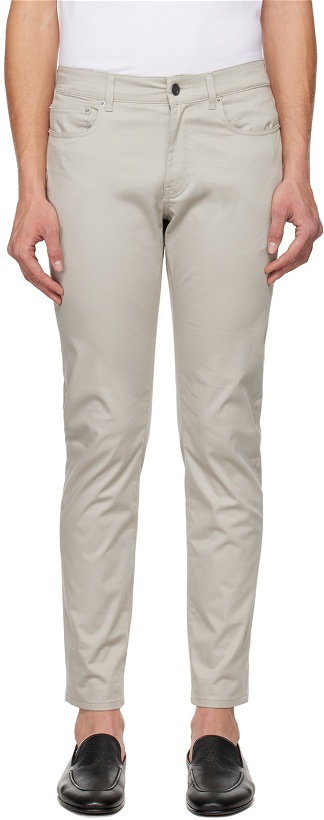Photo: Dunhill Gray Five Pocket Trousers