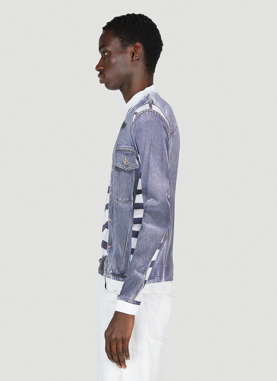 Y/Project x Jean Paul Gaultier Trompe L'Oeil Jacket Top