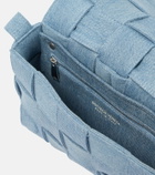 Bottega Veneta Cassette denim shoulder bag