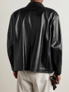 Fear of God - Full-Grain Leather Jacket - Black