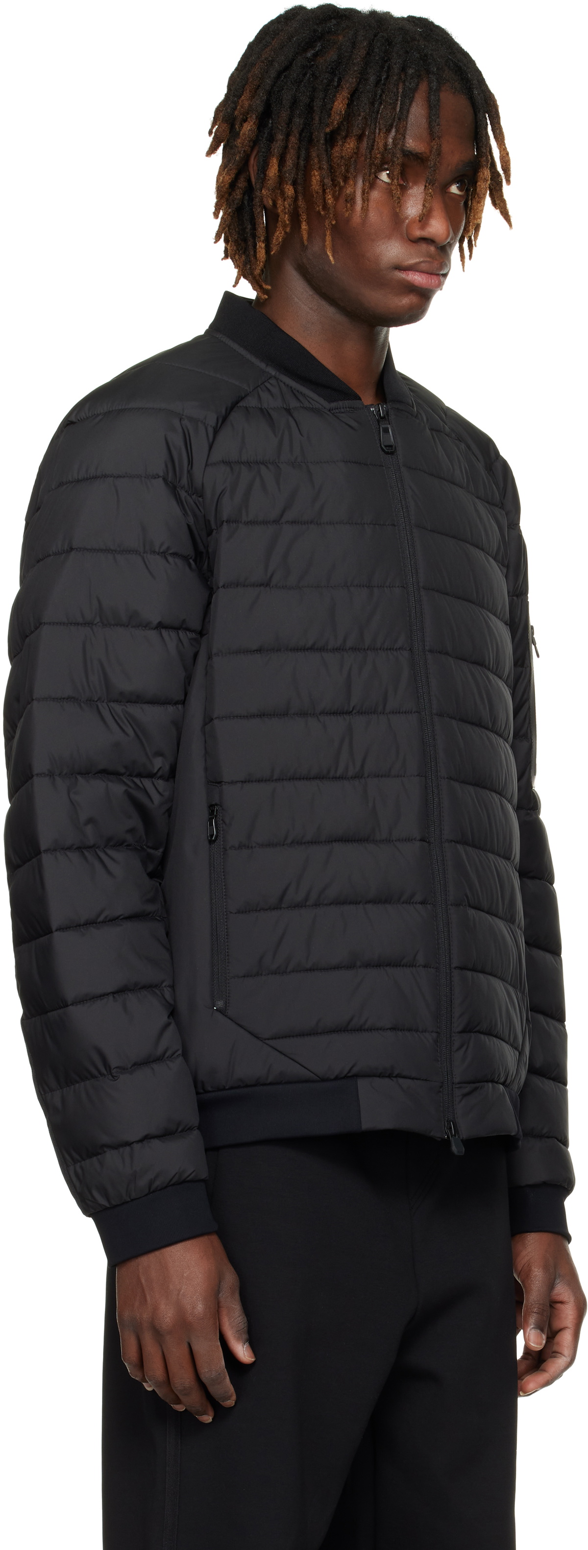 BOSS Black Water-Repellent Jacket